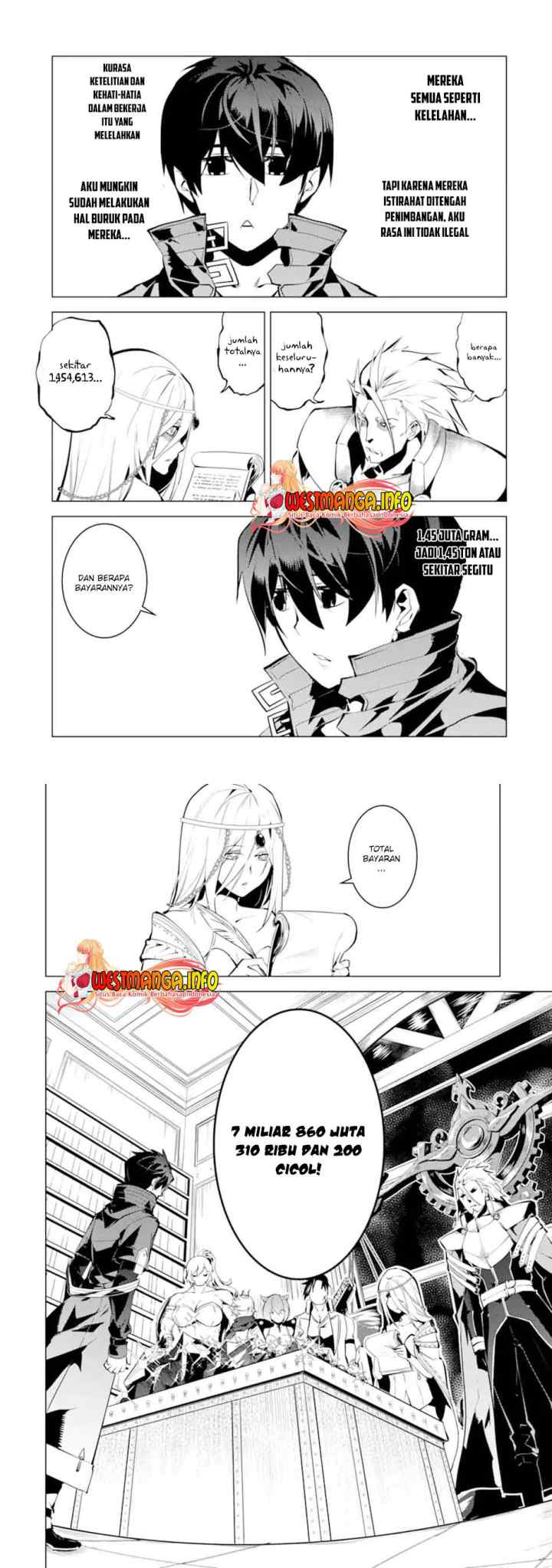Tensei Kenja no Isekai Raifu ~Daini no Shokugyo wo Ete Sekai Saikyou ni Narimashita chapter 39.1 halaman 9