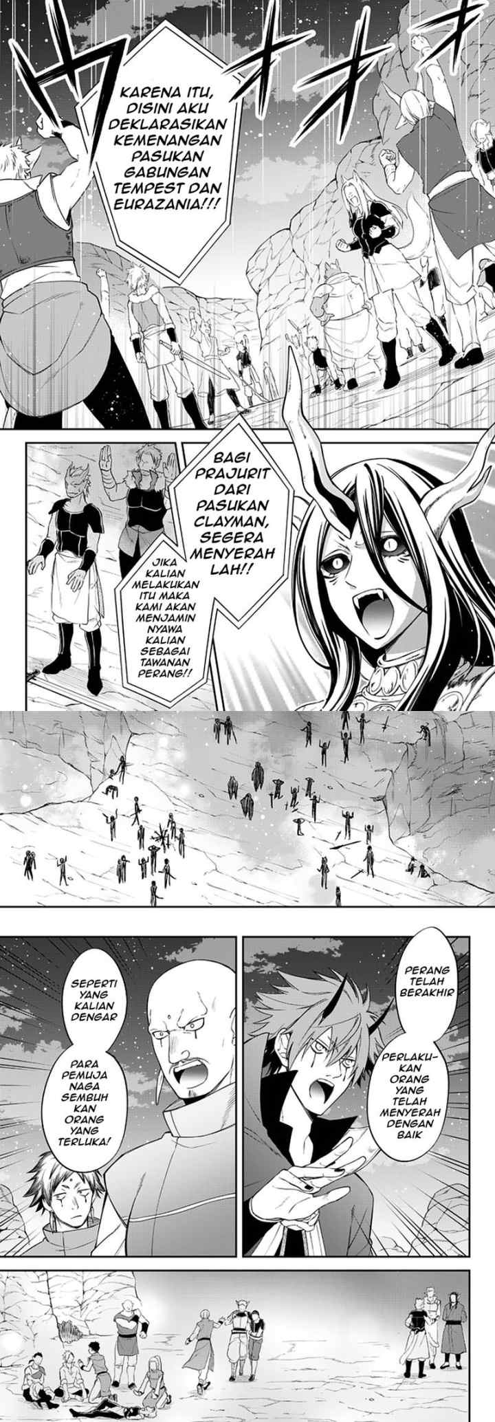 Tensei Shitara Slime Datta Ken Ibun: Makoku Gurashi no Trinity chapter 39 halaman 8