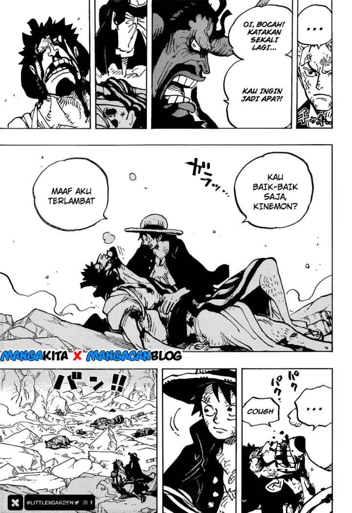 One Piece chapter 1000 halaman 11