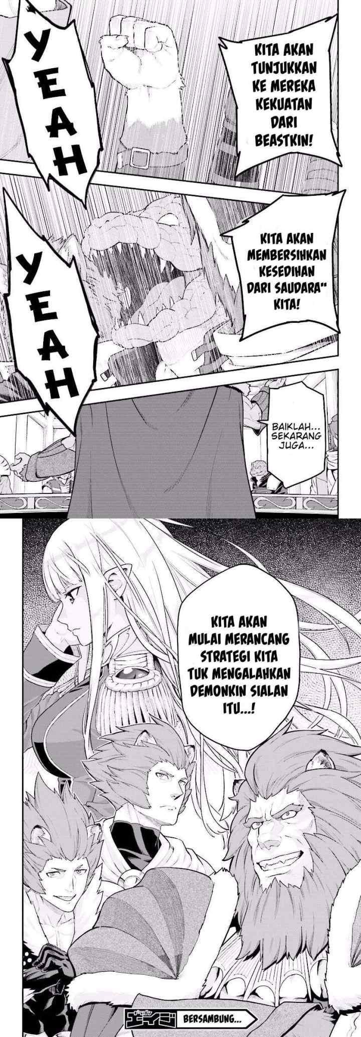 Konjiki no Moji Tsukai: Yuusha Yonin ni Makikomareta Unique Cheat chapter 25 halaman 14