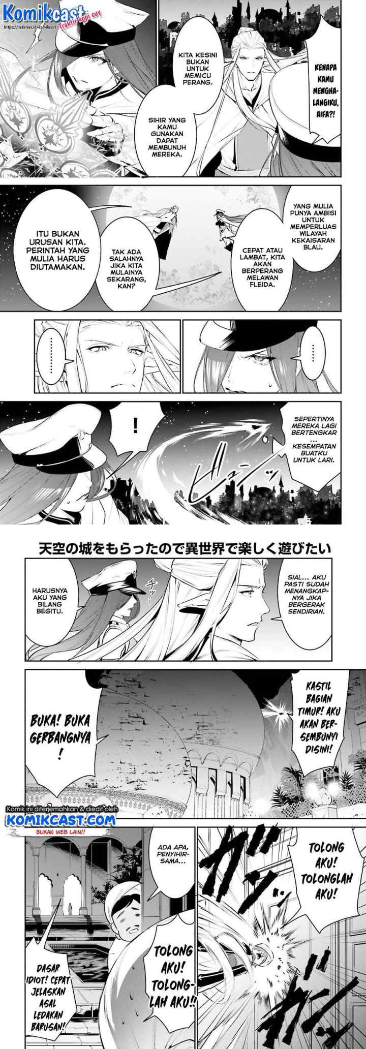 Tenkuu no Shiro o Moratta no de Isekai de Tanoshiku Asobitai chapter 15 halaman 5