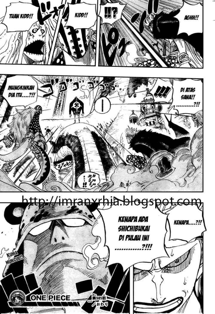 One Piece chapter 505 halaman 18