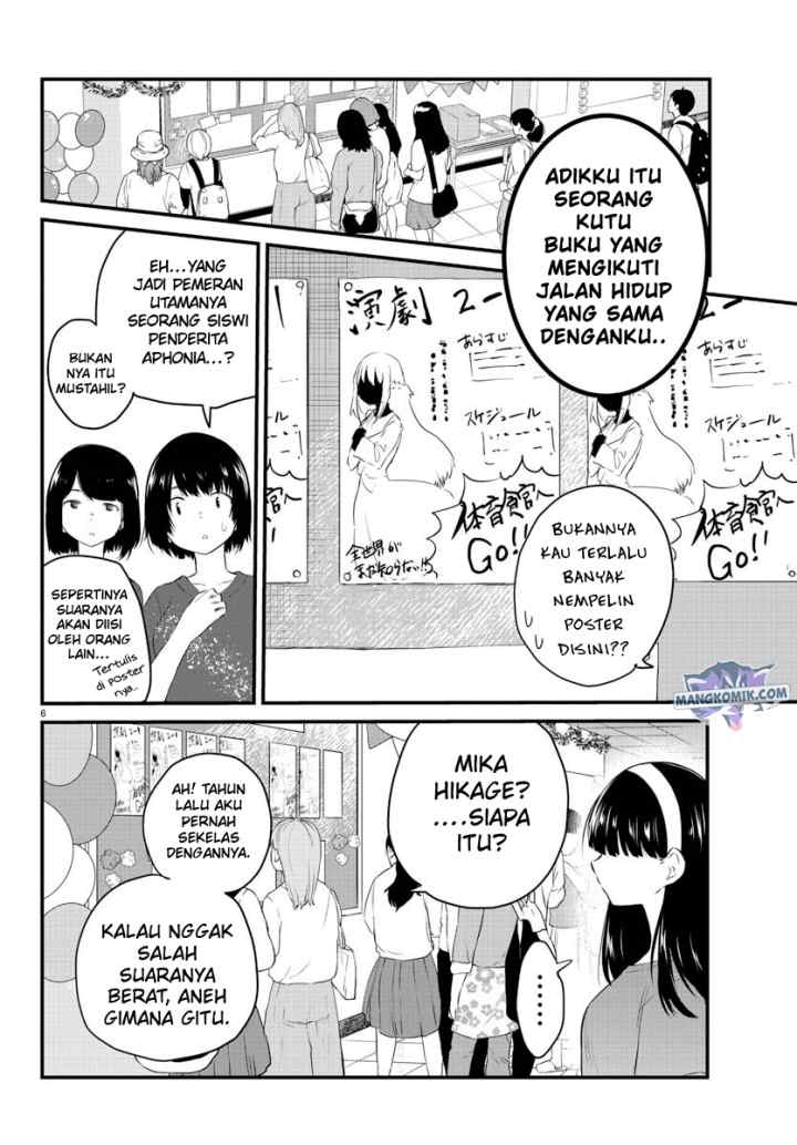 Koe ga dasenai Shoujo wa chapter 53 halaman 8