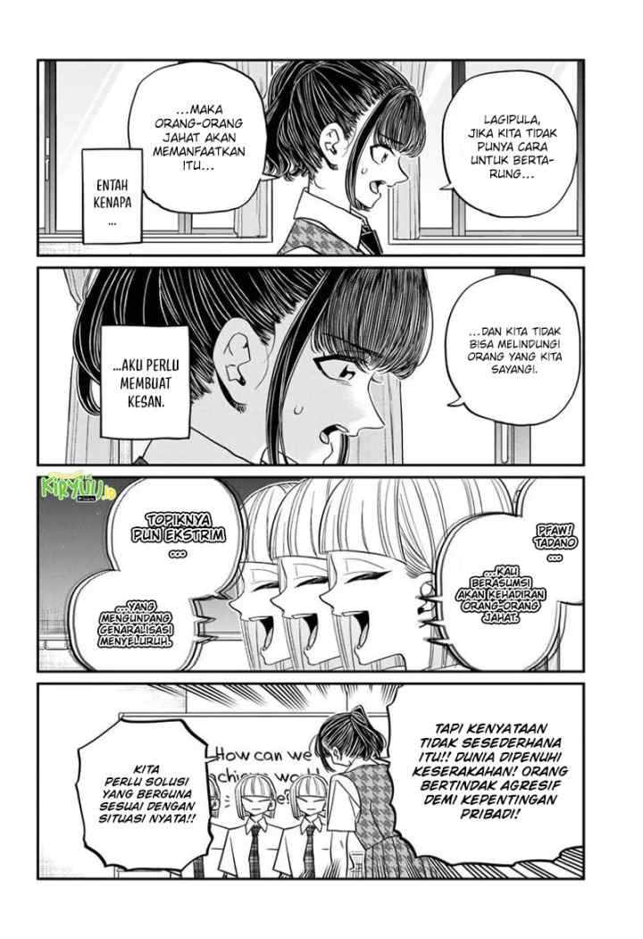 Komi-san wa Komyushou Desu chapter 439 halaman 4