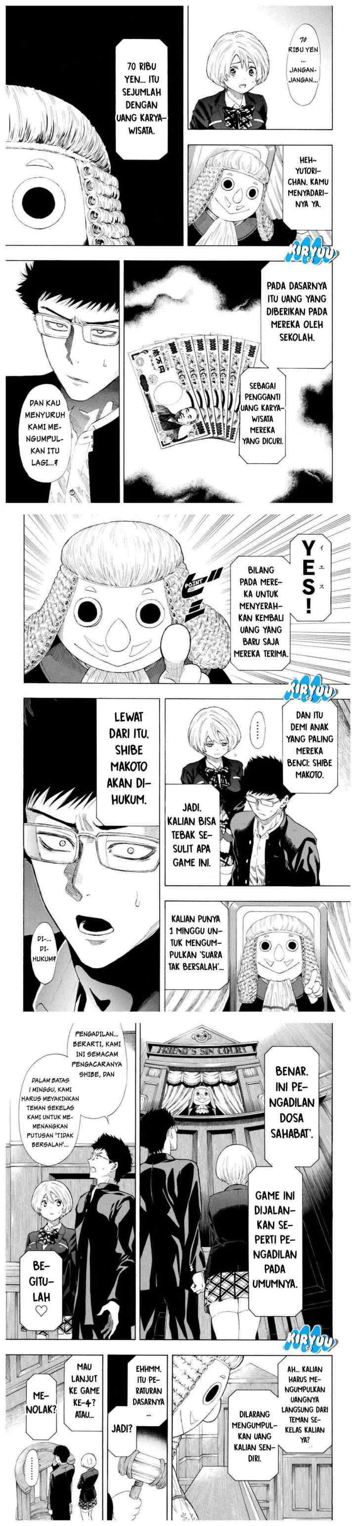 Tomodachi Game chapter 26 halaman 10