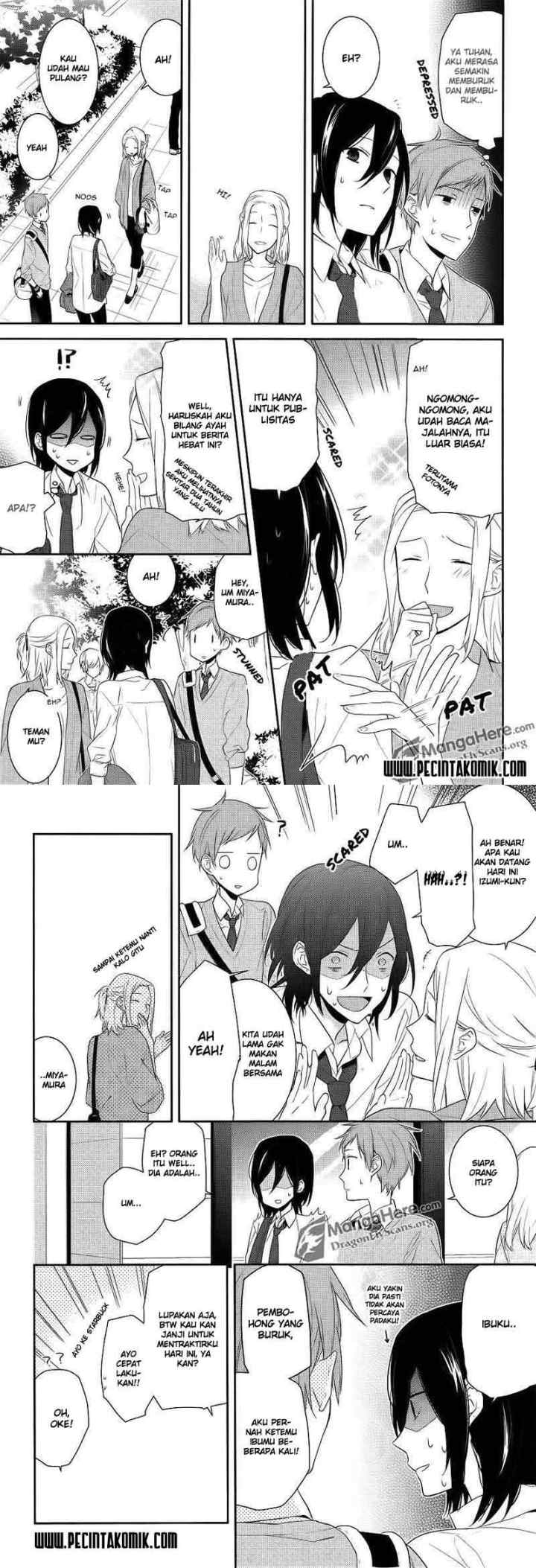 Horimiya chapter 15 halaman 8