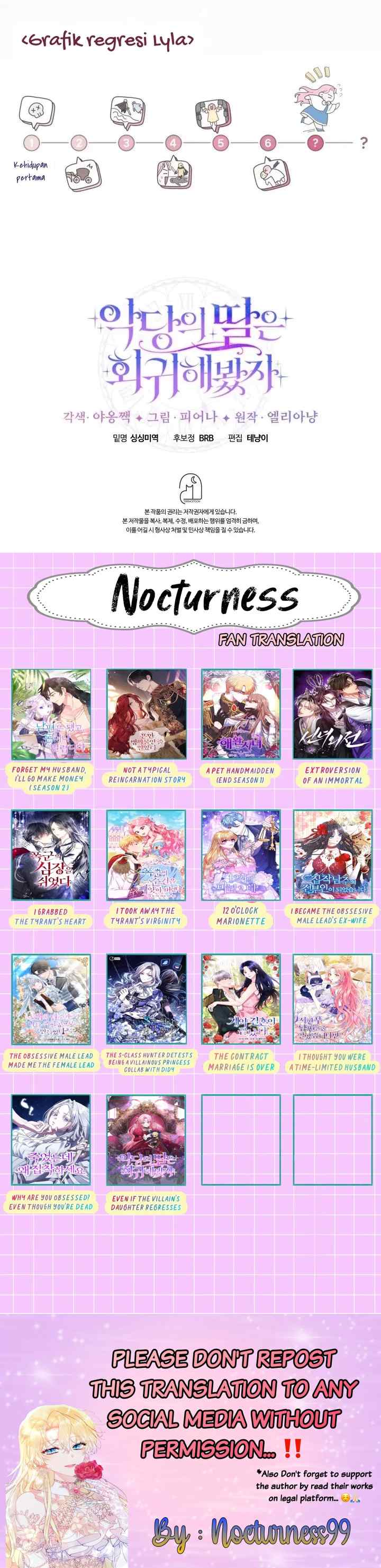 Even If The Villain's Daughter Regresses chapter 6 halaman 20