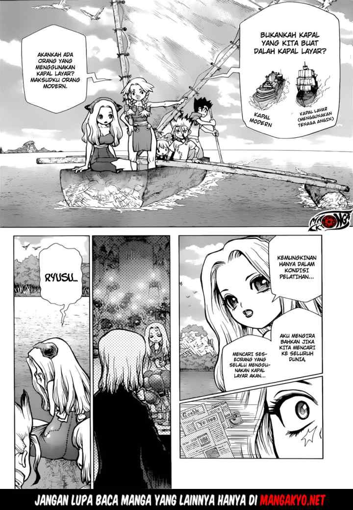 Dr. Stone chapter 85 halaman 4