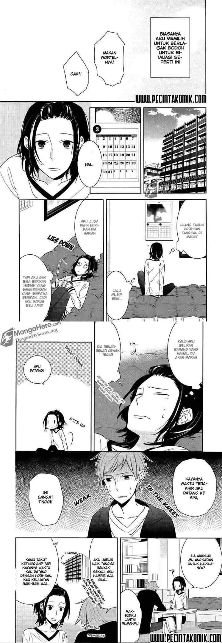 Horimiya chapter 9 halaman 8