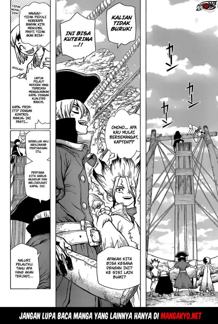 Dr. Stone chapter 85 halaman 13