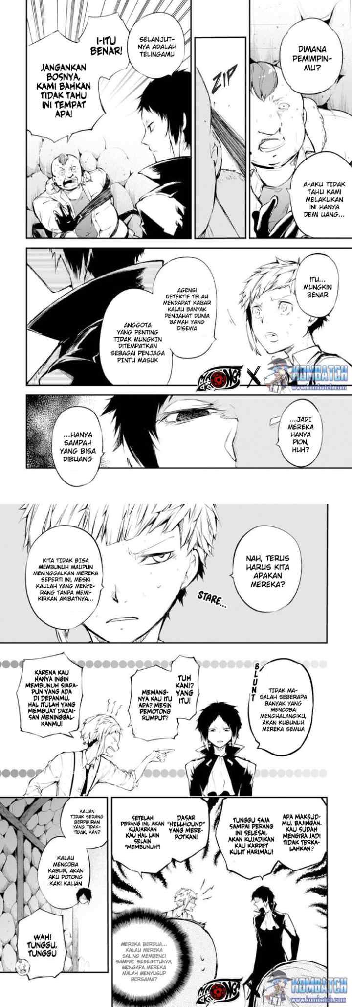 Bungou Stray Dogs chapter 51 halaman 12