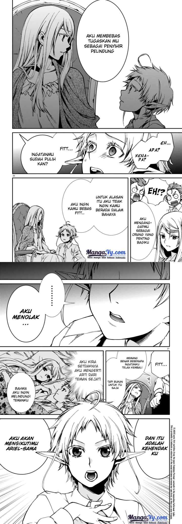 Mushoku Tensei: Isekai Ittara Honki Dasu chapter 40 halaman 14