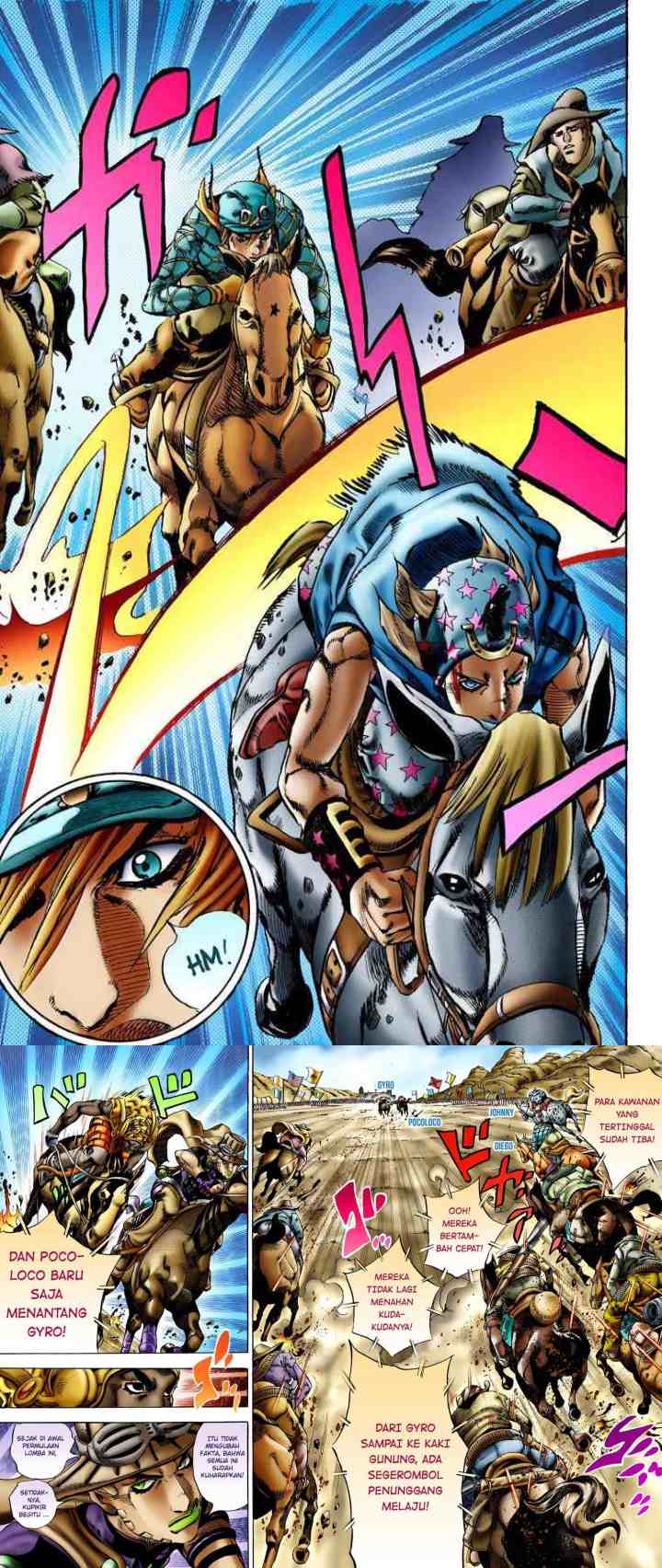 JoJo no Kimyou na Bouken - Steel Ball Run chapter 10 halaman 13