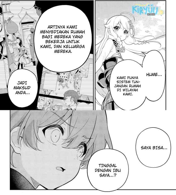Chichi wa Eiyuu Haha wa Seirei Musume no Watashi wa Tenseisha chapter 50.1 halaman 7