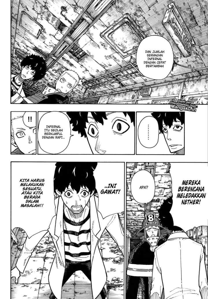 Enen no Shouboutai chapter 163 halaman 7
