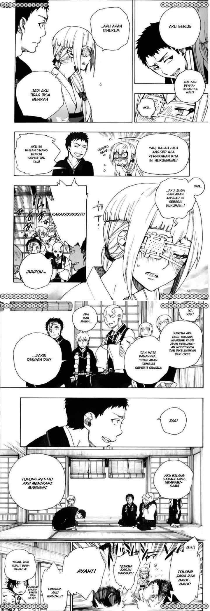 Ao No Exorcist chapter 34 halaman 14