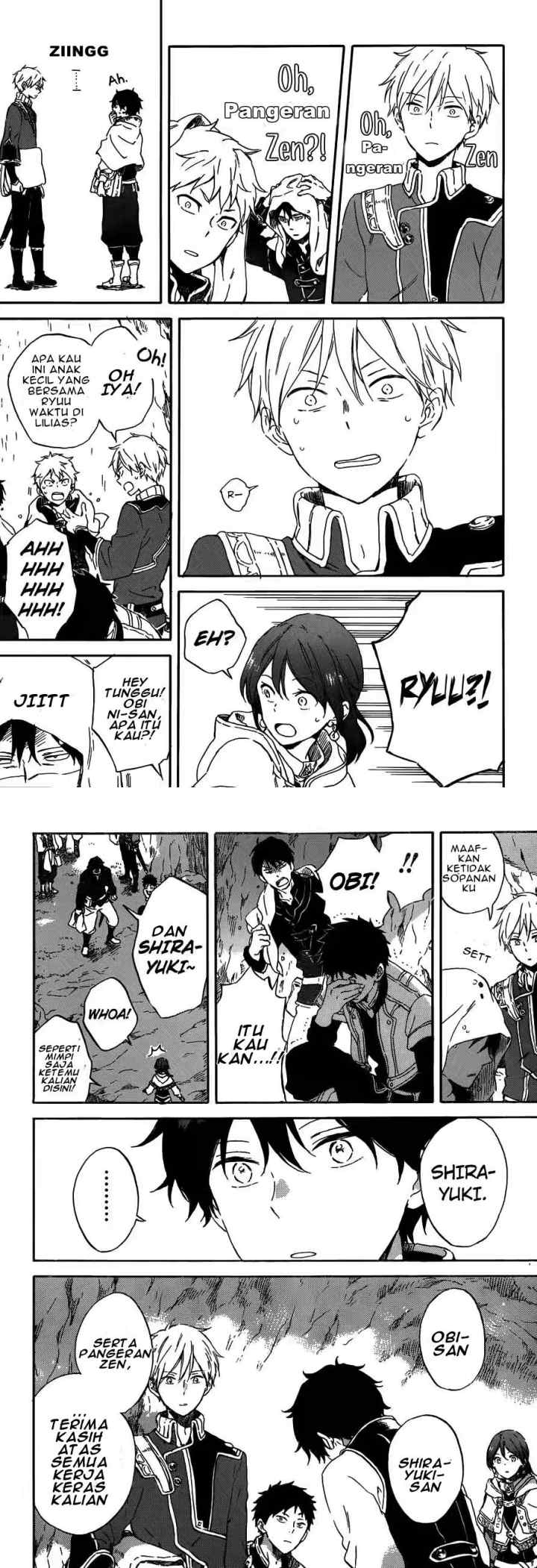 Akagami no Shirayukihime chapter 91 halaman 4