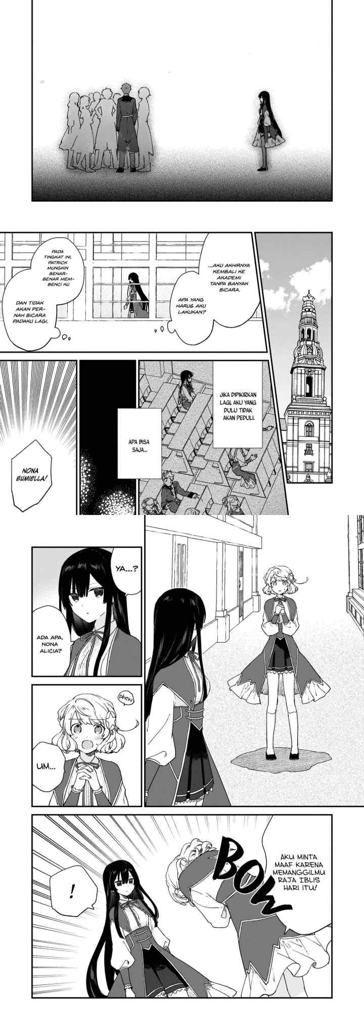 Akuyaku Reijou Reberu 99 ~Watashi wa UraBOSU desuga Maou de wa arimasen~ chapter 8 halaman 7