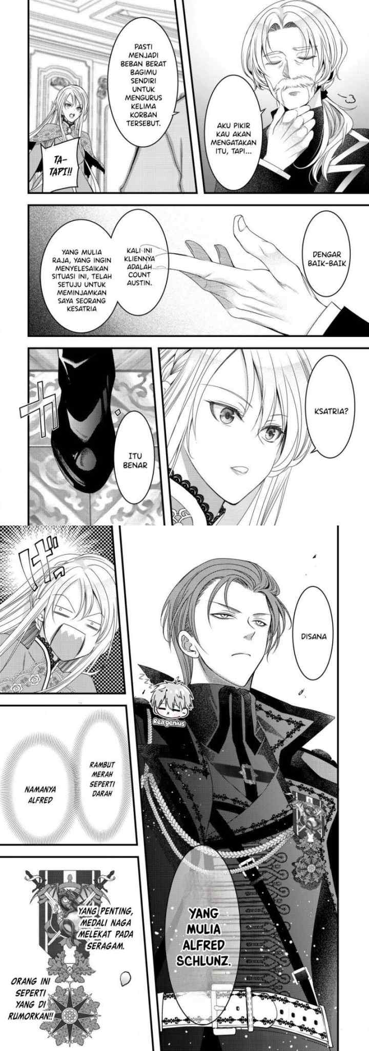 Tensei shita Onna Mafia wa Isekai de Heibon ni Kurashitai - Asashin Ikka no Hakushaku Reijou desu ga, Denshi to Akuma na Danchou ga Tsukimatottekimasu chapter 1 halaman 8