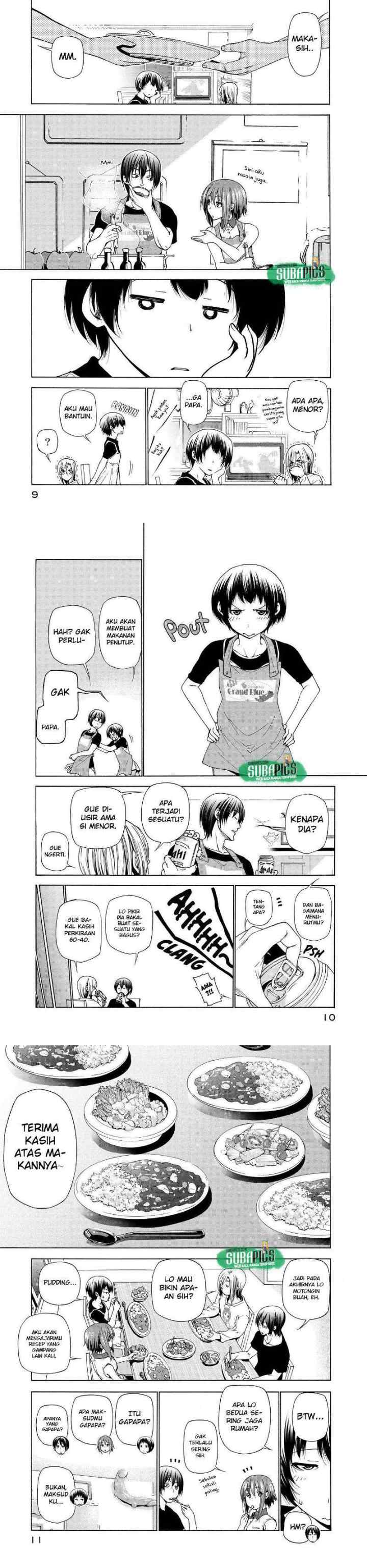 Grand Blue chapter 26 halaman 5