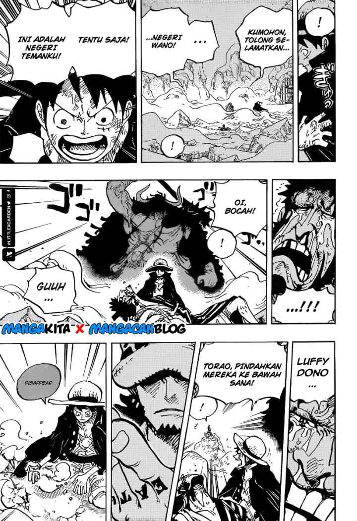 One Piece chapter 1000 halaman 13