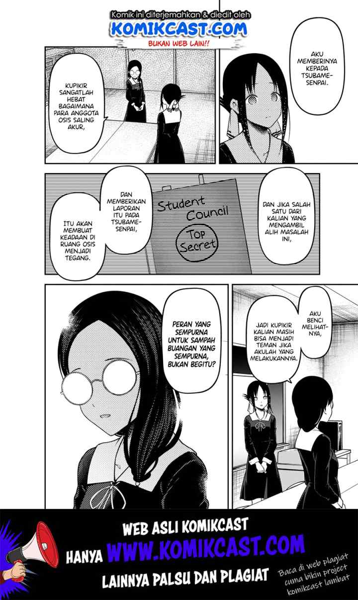 Kaguya-sama wa Kokurasetai: Tensai-tachi no Renai Zunousen chapter 189 halaman 9