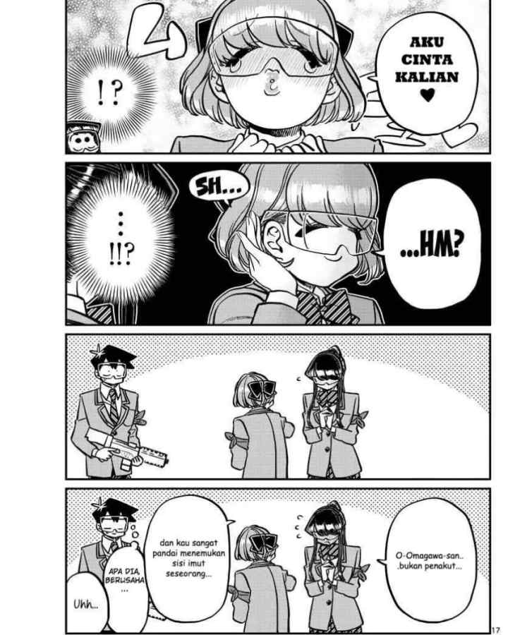 Komi-san wa Komyushou Desu chapter 333.1 halaman 17
