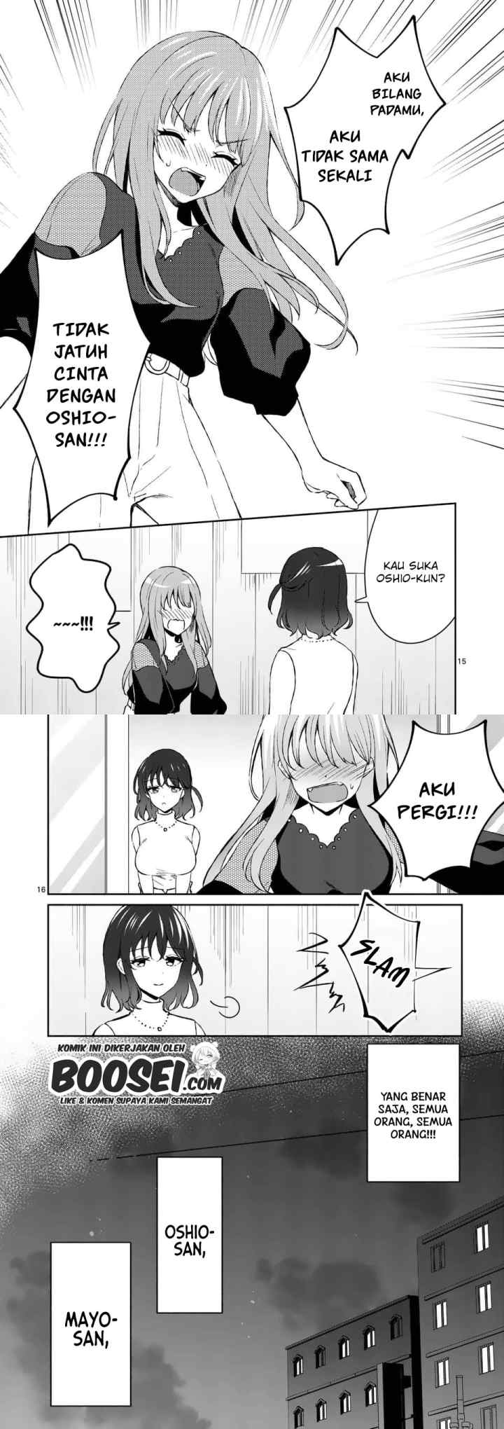 Shiotaiou no Sato-san ga Ore ni dake Amai chapter 12 halaman 9