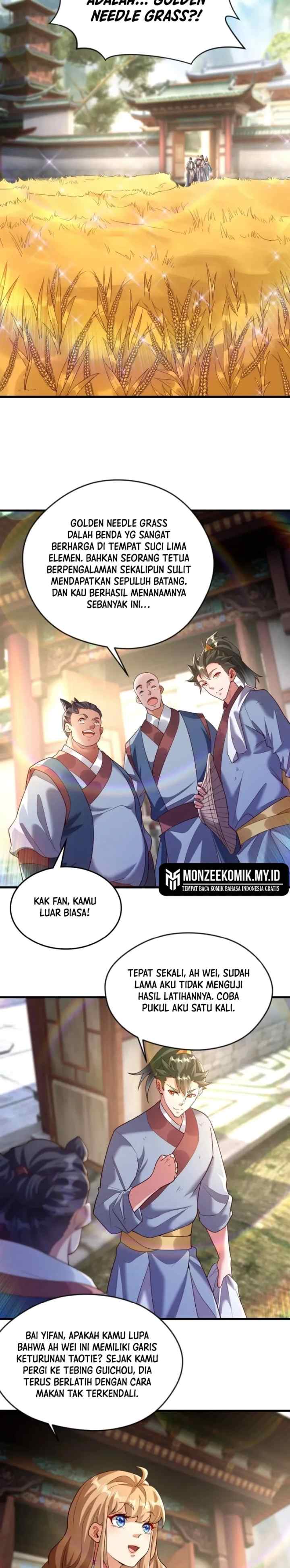 I Scared the Divine Lord as I handed over the Ancient Immortal Pill chapter 71 halaman 8