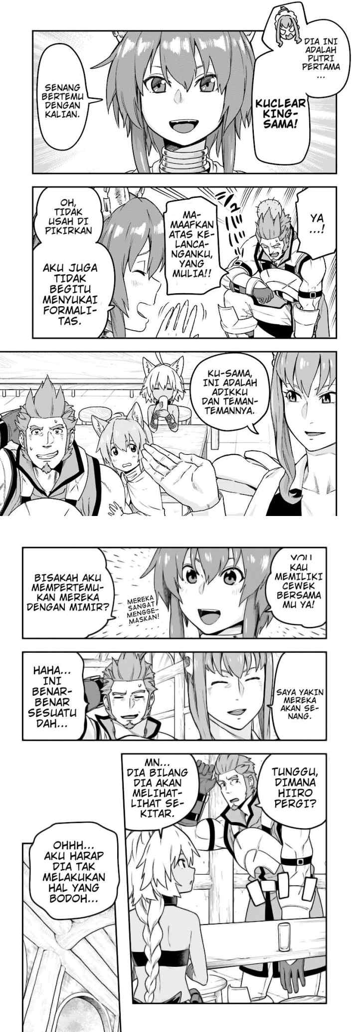 Konjiki no Moji Tsukai: Yuusha Yonin ni Makikomareta Unique Cheat chapter 30 halaman 14