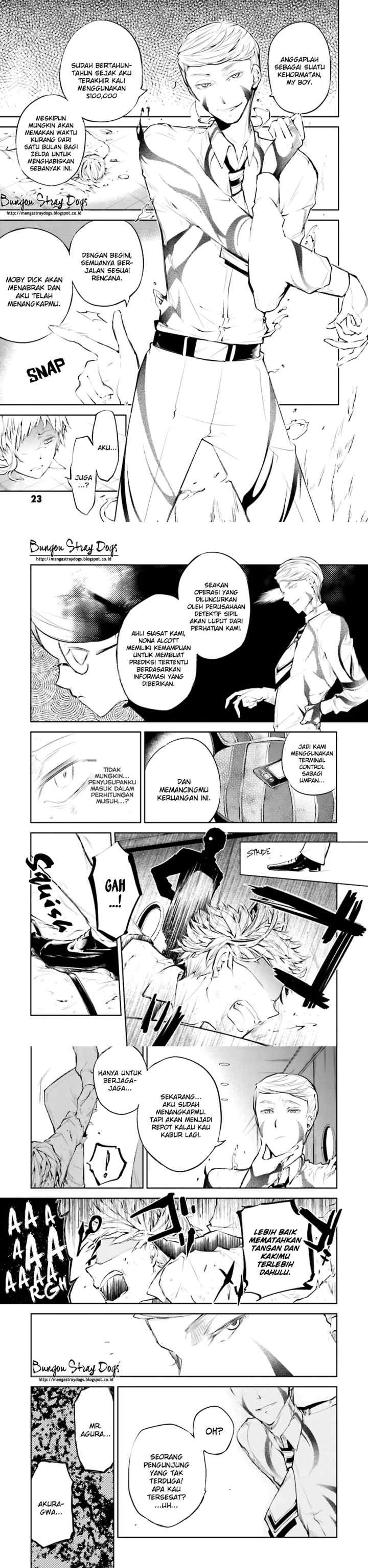 Bungou Stray Dogs chapter 34 halaman 9