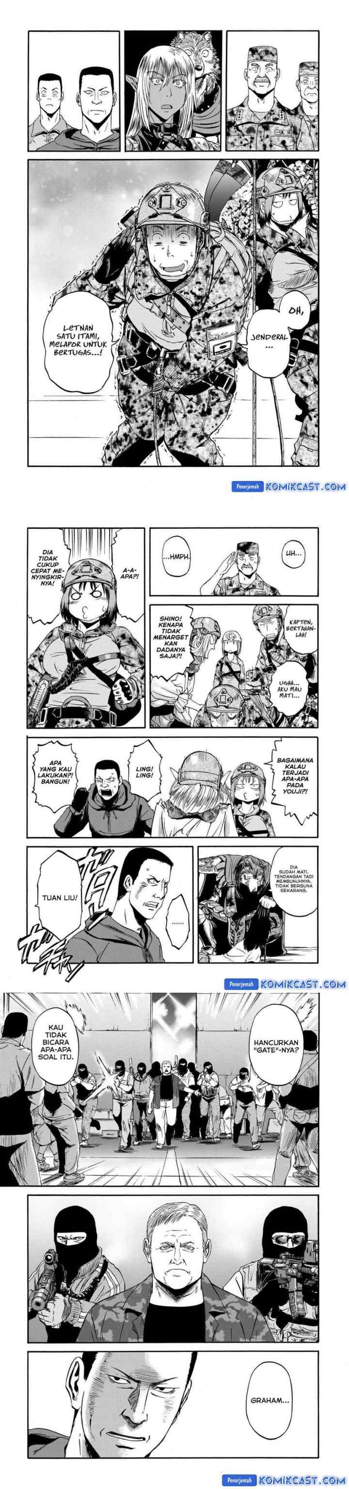 GATE - Jieitai Kanochi nite, Kaku Tatakaeri chapter 140 halaman 8