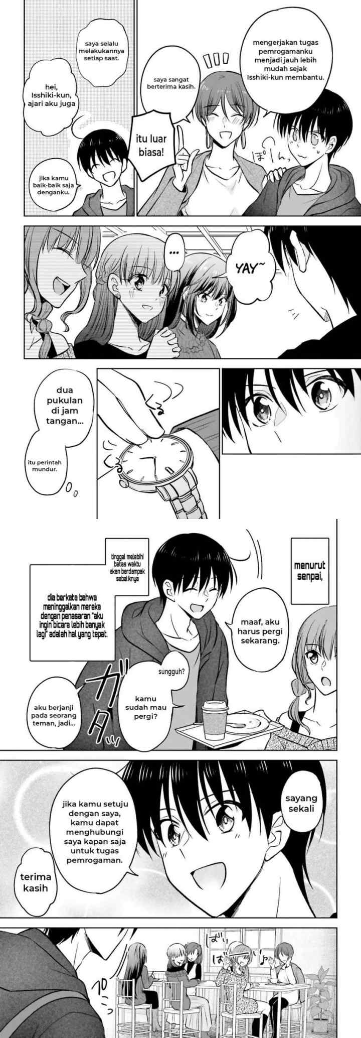 Kanojo ga Senpai ni NTR-reta node, Senpai no Kanojo wo NTR-masu chapter 9 halaman 10