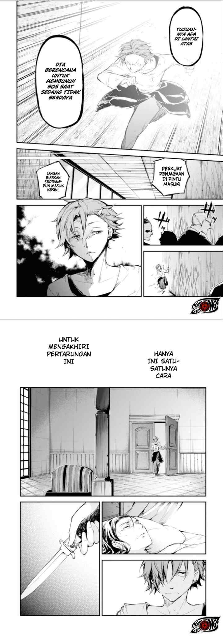 Bungou Stray Dogs chapter 48 halaman 10
