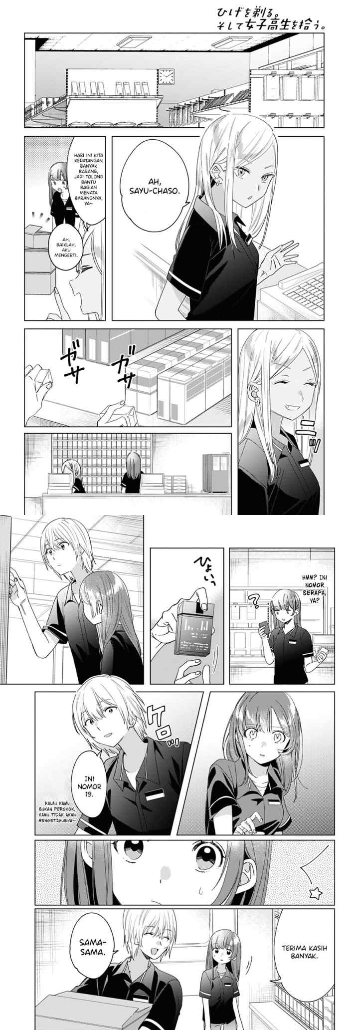 Hige Wo Soru. Soshite Joshikosei Wo Hirou chapter 20 halaman 8
