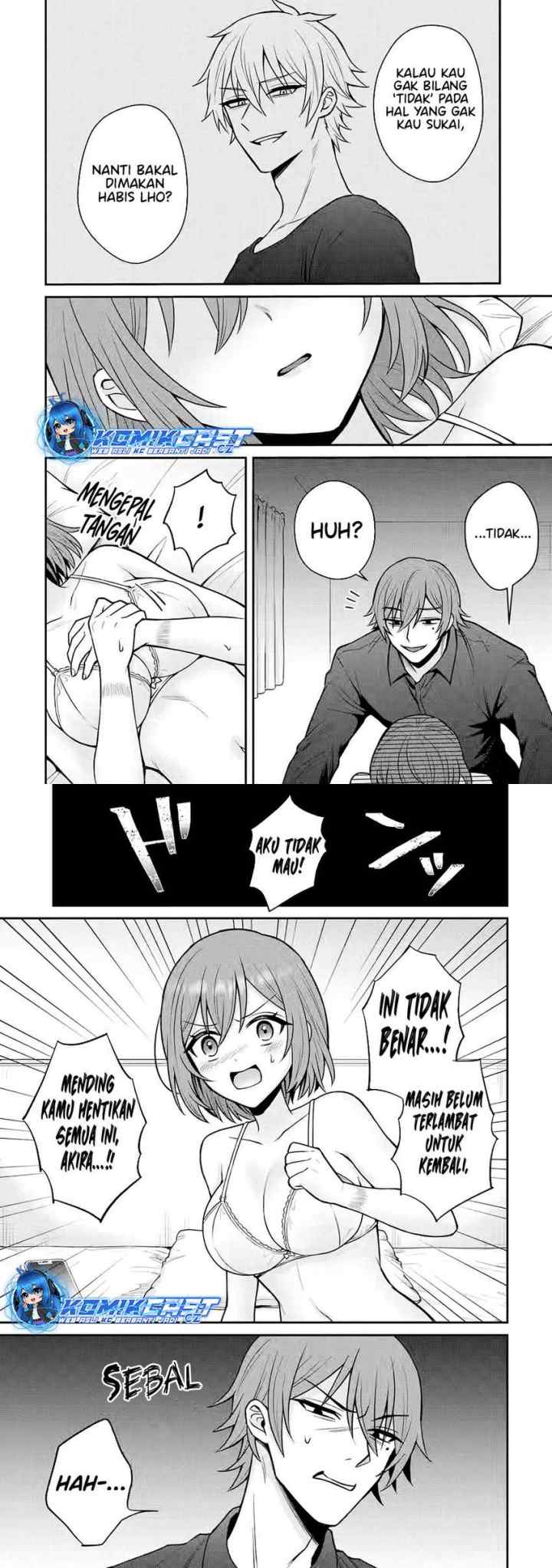 Netorare Manga no Kuzu Otoko ni Tensei Shita Hazu ga Heroine ga Yottekuru Ken chapter 14 halaman 5