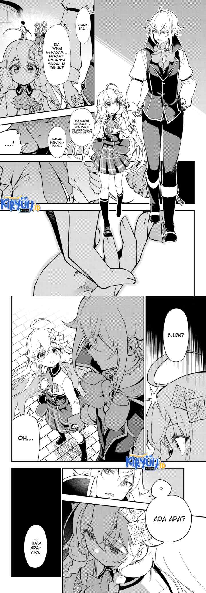 Chichi wa Eiyuu Haha wa Seirei Musume no Watashi wa Tenseisha chapter 43 halaman 6