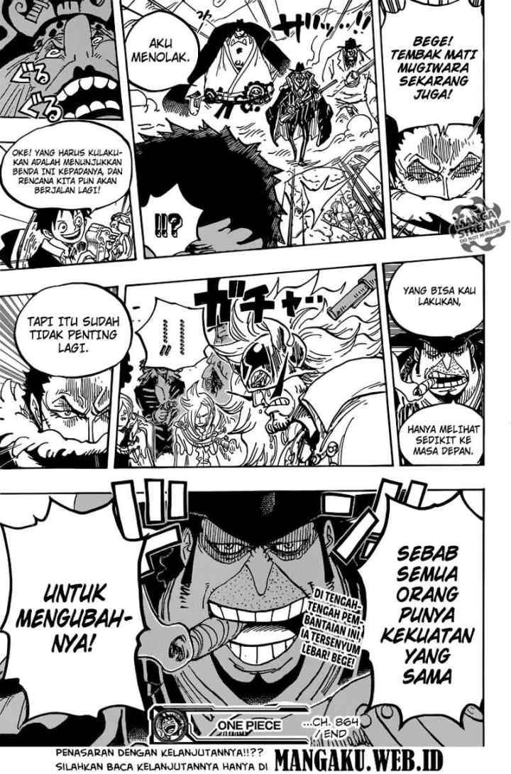 One Piece chapter 864 halaman 17