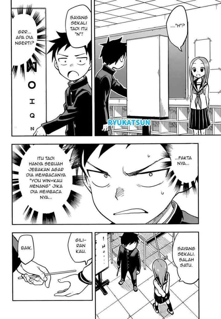 Karakai Jouzu no Takagi-san chapter 128 halaman 9