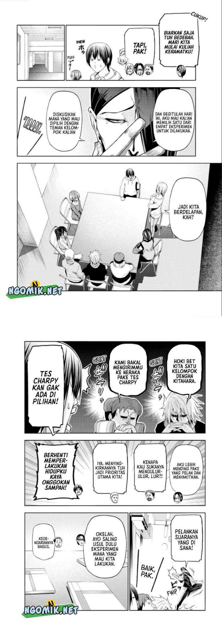 Grand Blue chapter 90 halaman 4