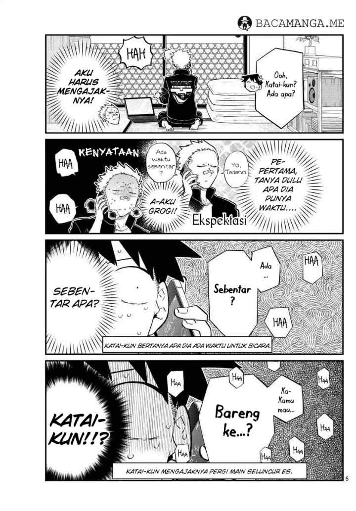 Komi-san wa Komyushou Desu chapter 95 halaman 5