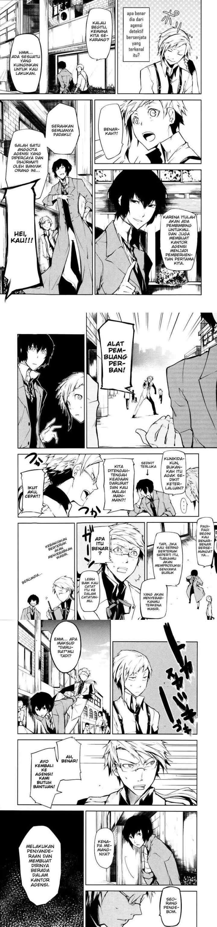 Bungou Stray Dogs chapter 2 halaman 4