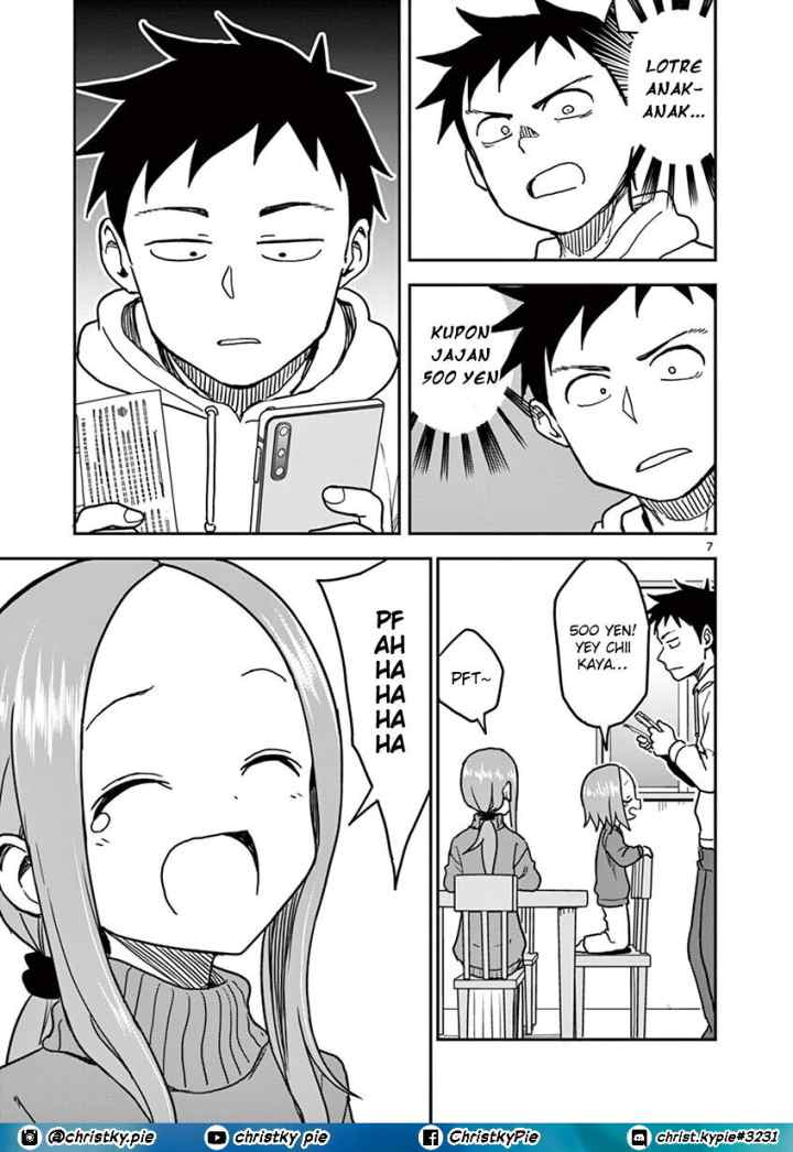 Karakai Jouzu no (Moto) Takagi-san chapter 119 halaman 7