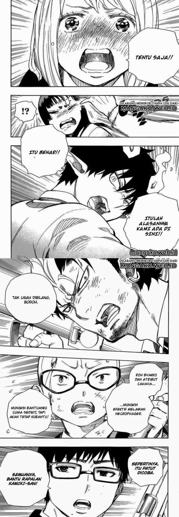 Ao No Exorcist chapter 62 halaman 11