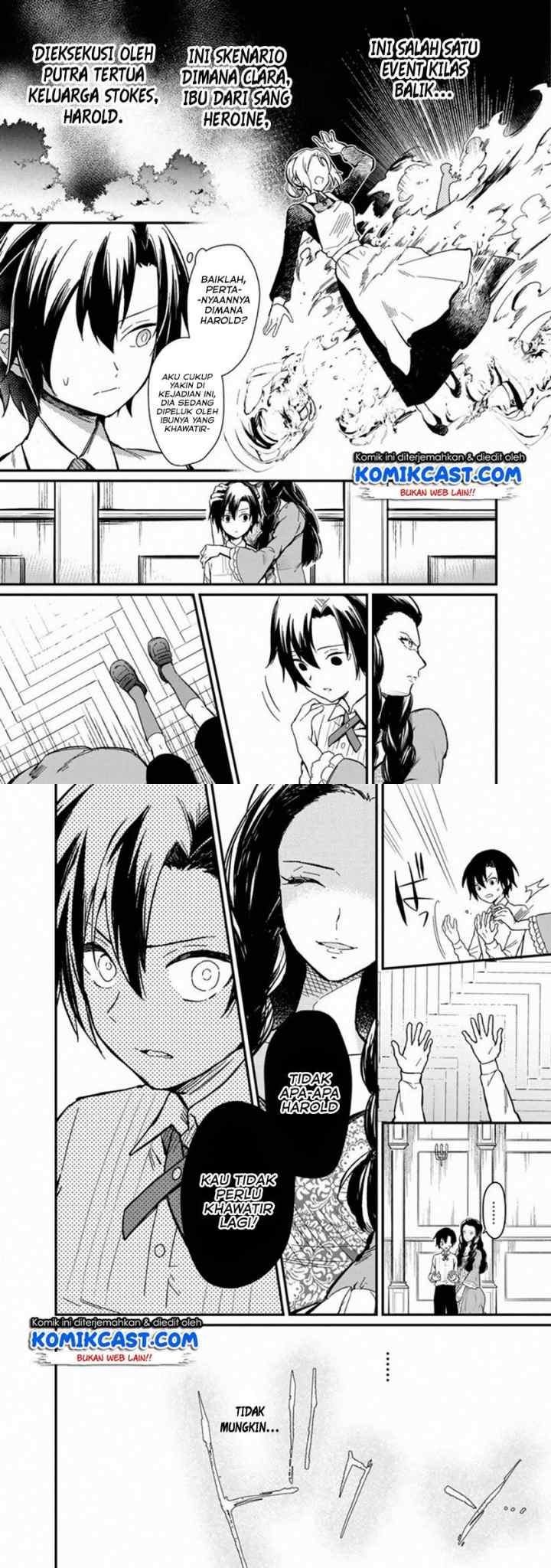My Death Flags Show No Sign of Ending chapter 1 halaman 5