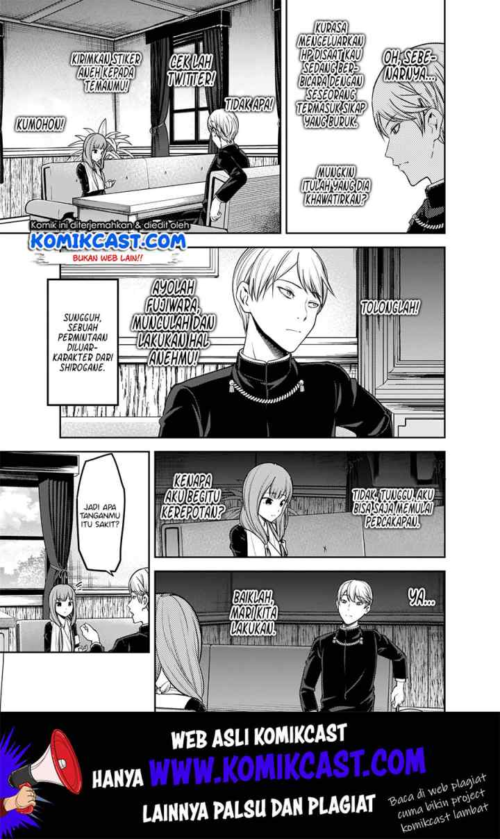Kaguya-sama wa Kokurasetai: Tensai-tachi no Renai Zunousen chapter 165 halaman 6