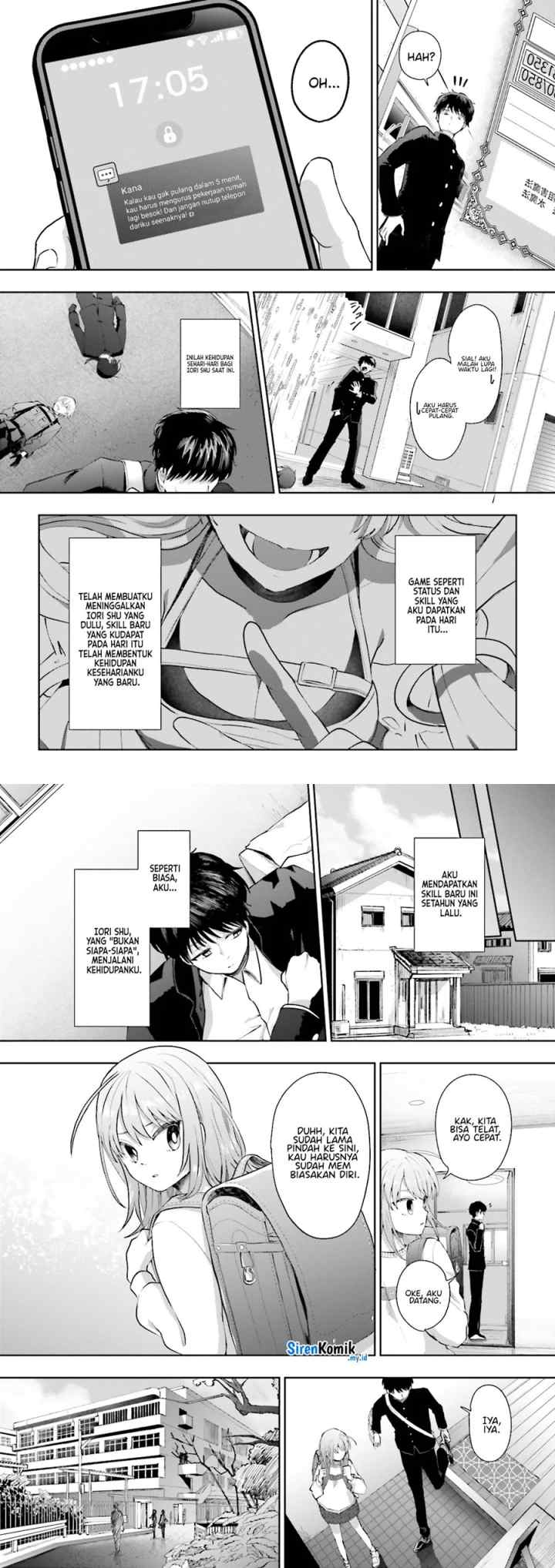 Classmate wa Isekai de Yuusha ni Natta kedo, Ore dake Gendai Nihon ni Okizari ni Narimashita chapter 1 halaman 7