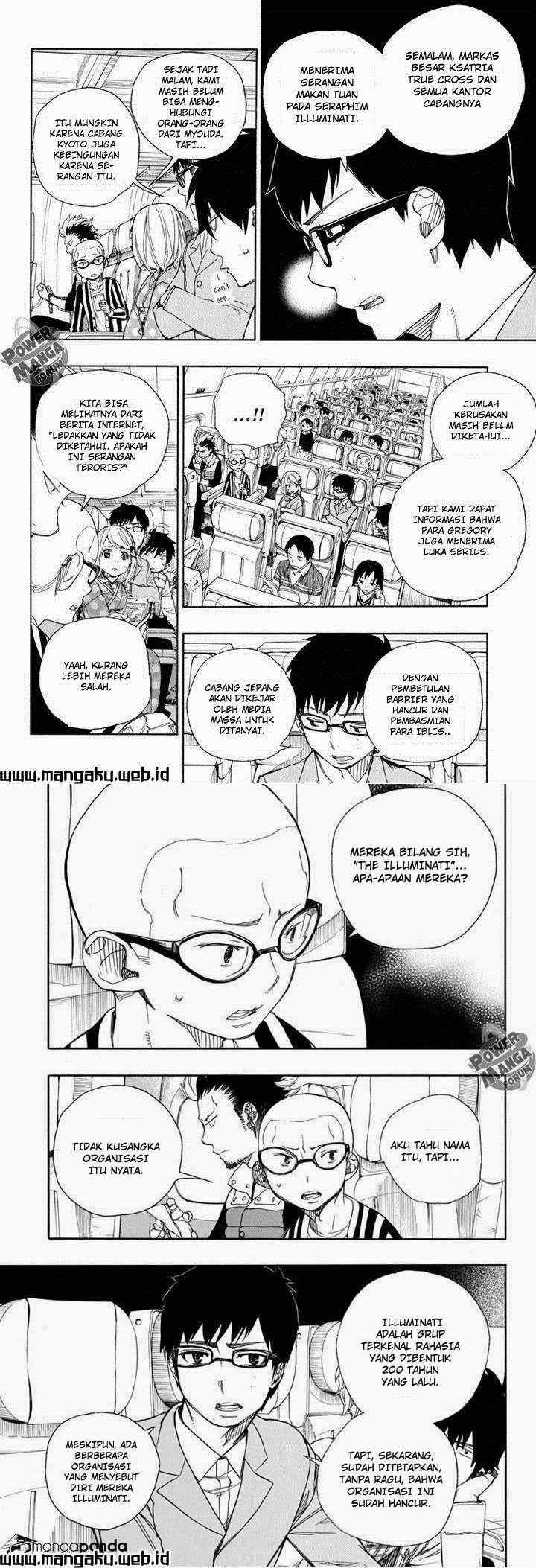 Ao No Exorcist chapter 50 halaman 7