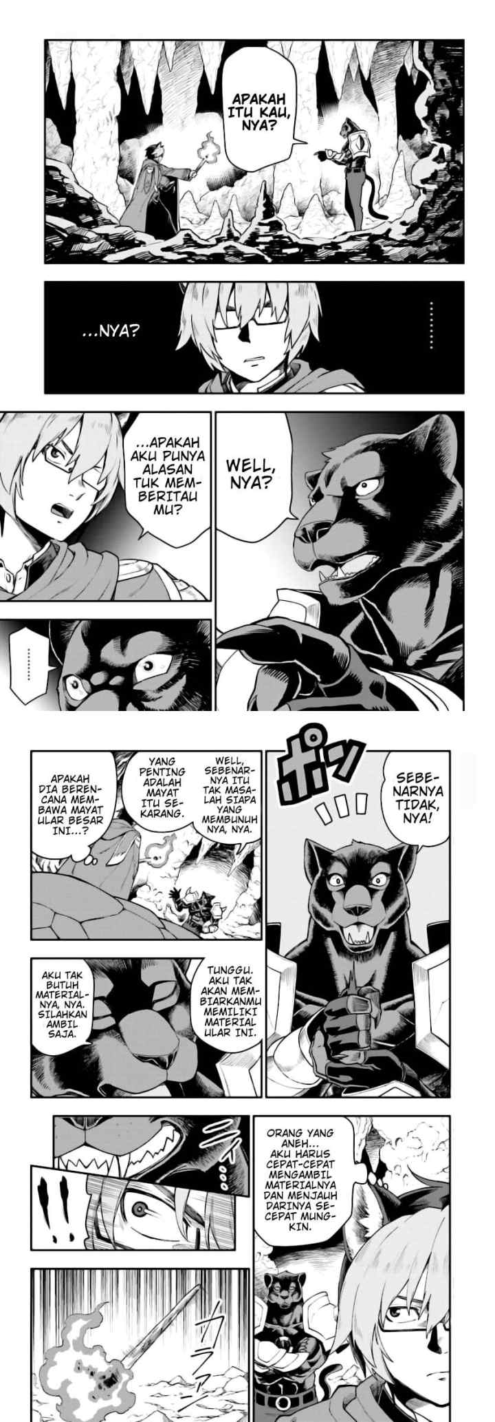 Konjiki no Moji Tsukai: Yuusha Yonin ni Makikomareta Unique Cheat chapter 28 halaman 11
