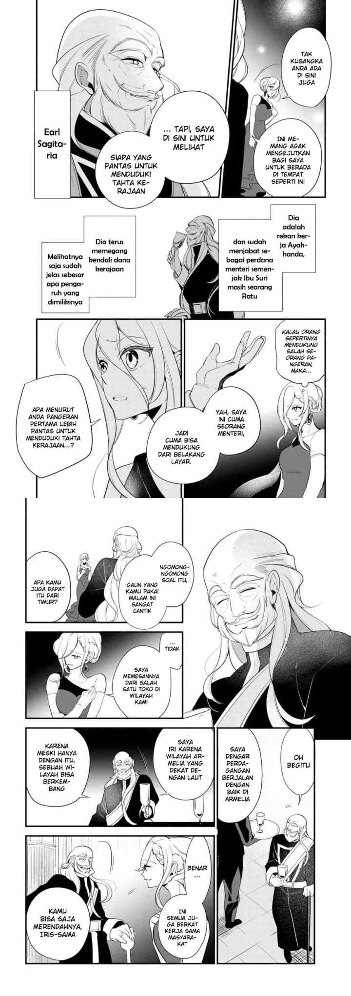 Koushaku Reijou no Tashinami chapter 34 halaman 9